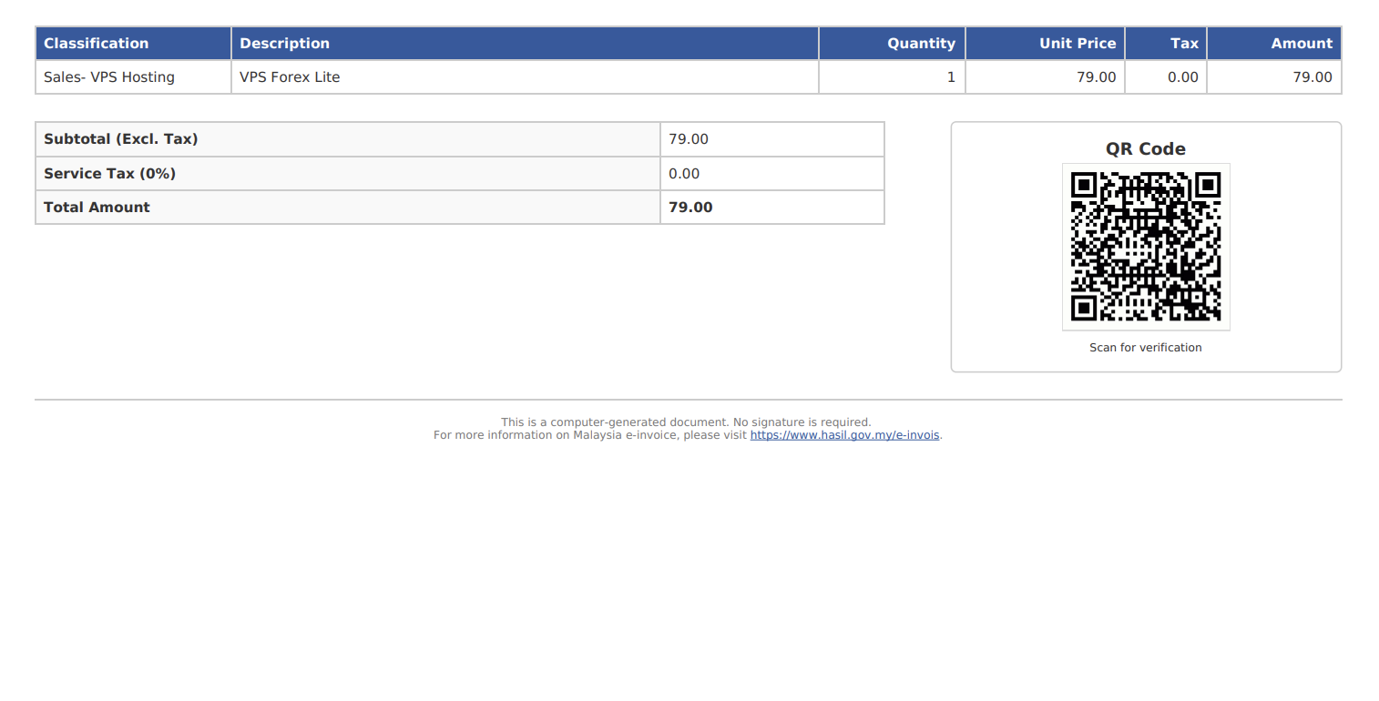 MyInvois QR Integration