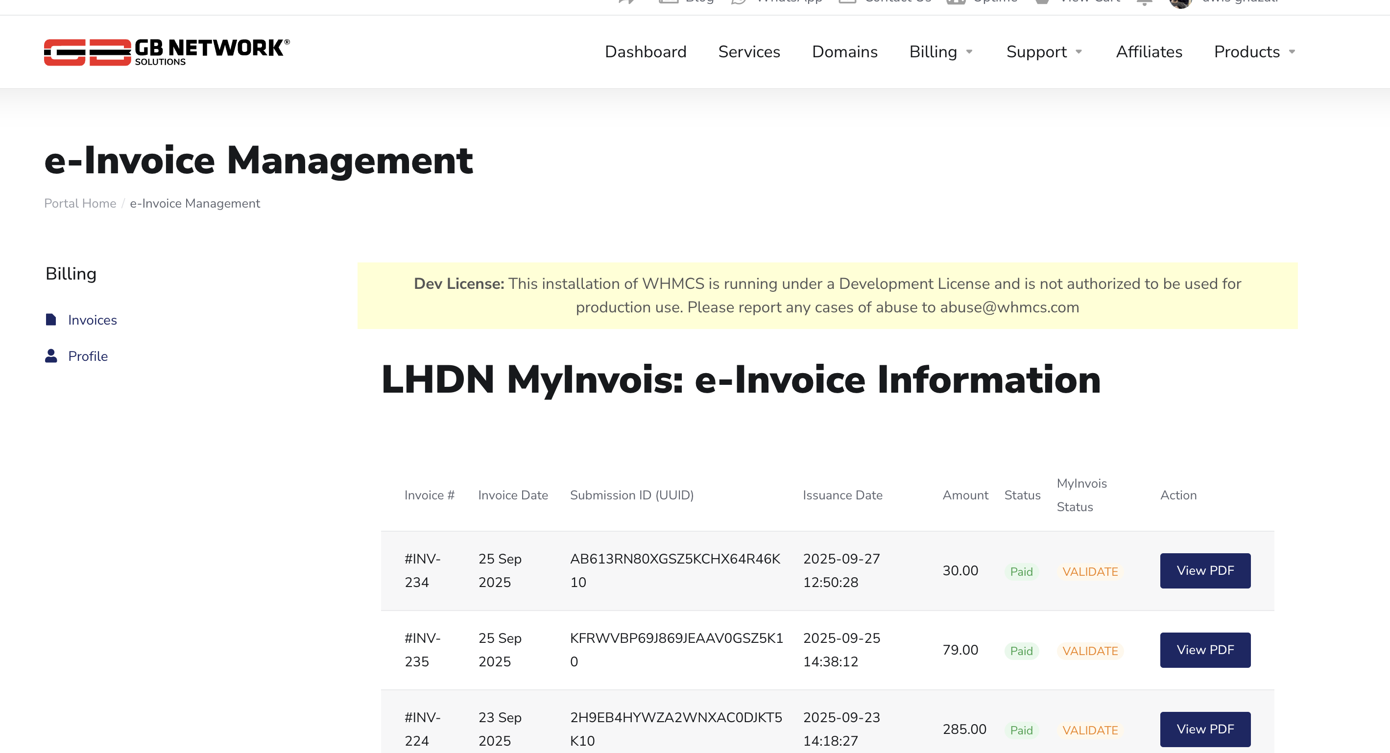 Client Portal Integration
