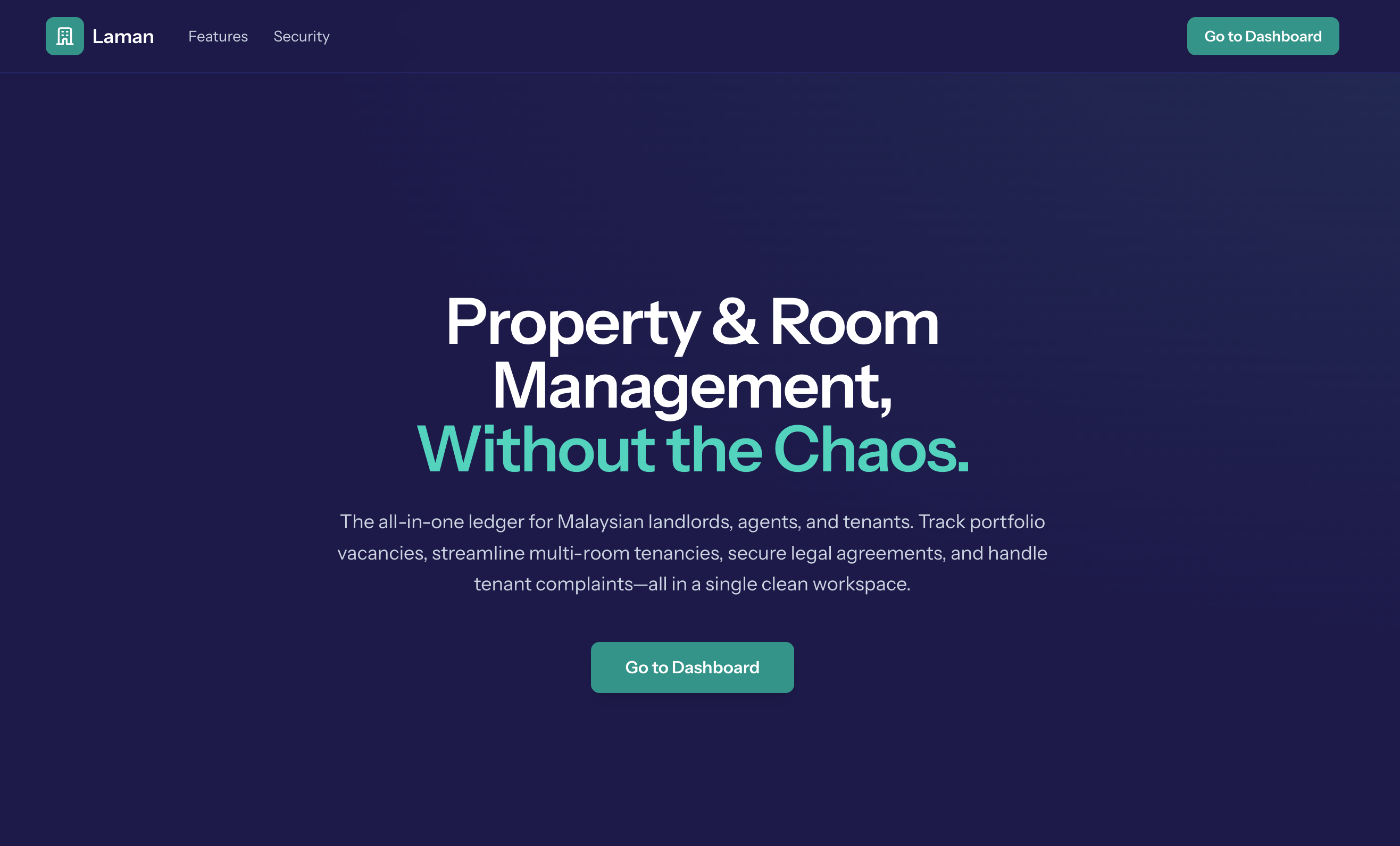 Laman: Property & Tenancy Ledger (SaaS)
